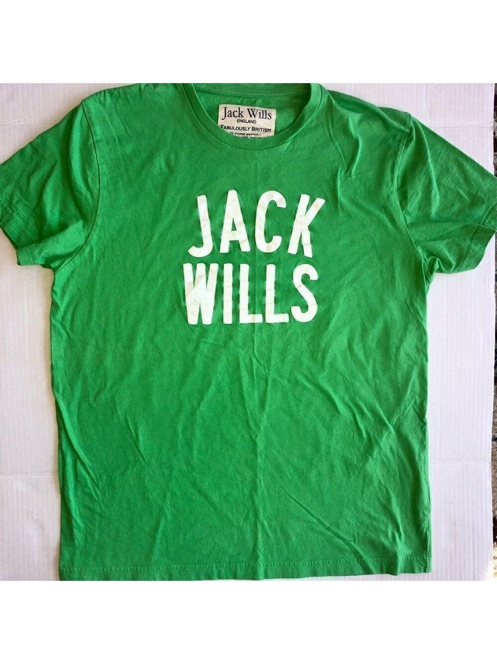 EUC Mens Medium Jack Wills Fabulously British SS TShirt